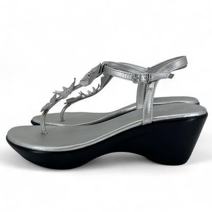 Silver W Shoe Size 9 ATHENA ALEXANDER Sandals