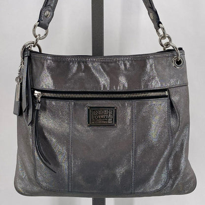 Silver COACH Cross-body