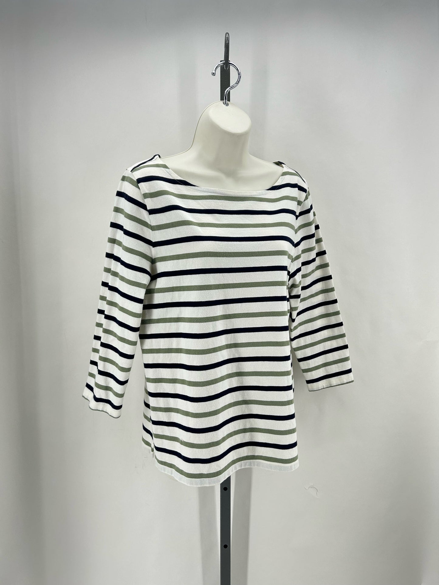 Size L TALBOTS Stripe Shirt