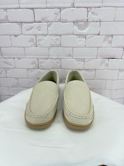 Beige W Shoe Size 11 Flats