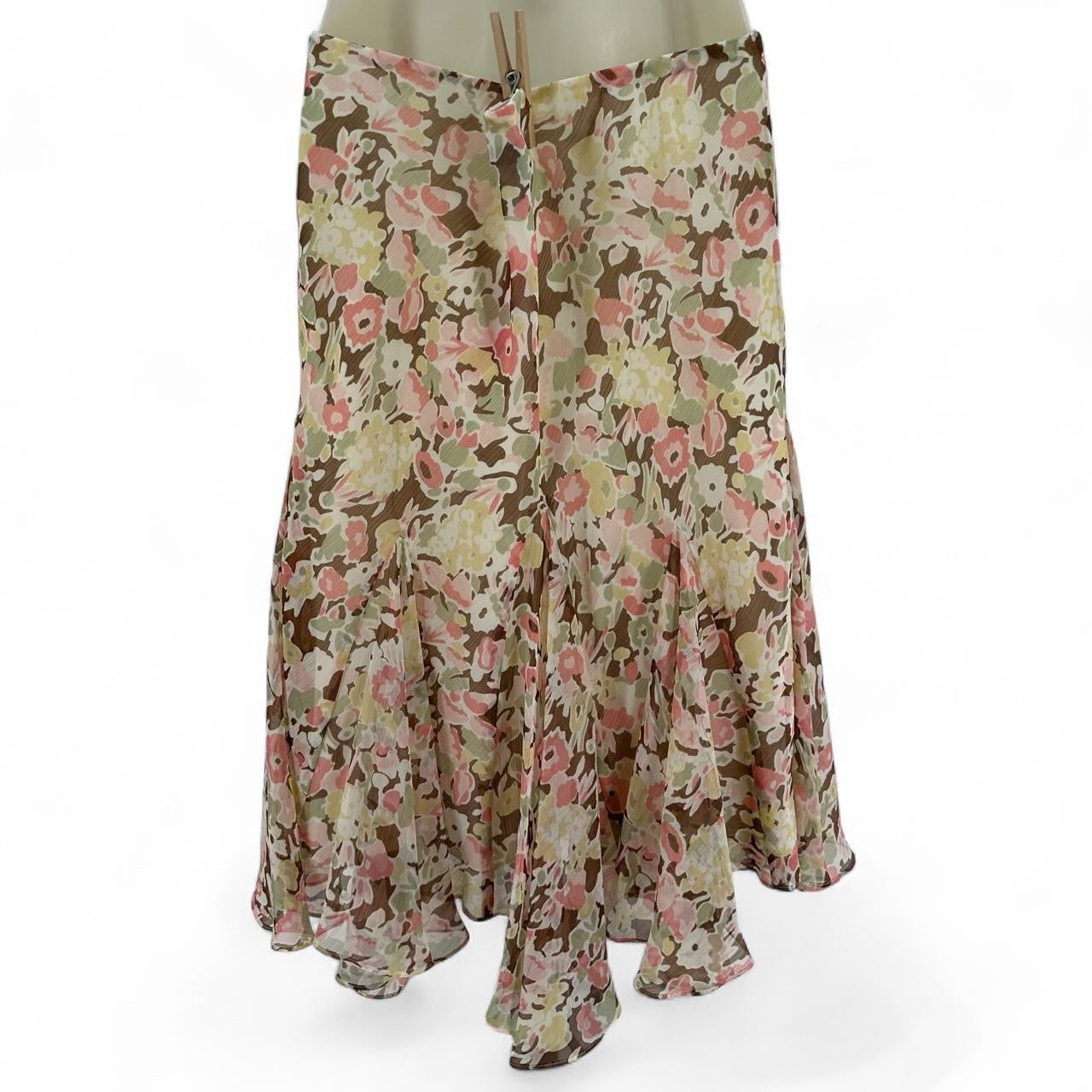 Size M Lauren Floral Skirt