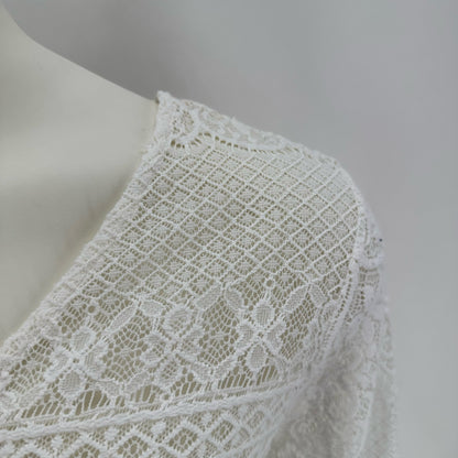 Size 3X RUFF HEWN Lace Shirt