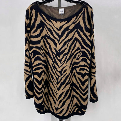 Size S CABI Animal Print Sweater