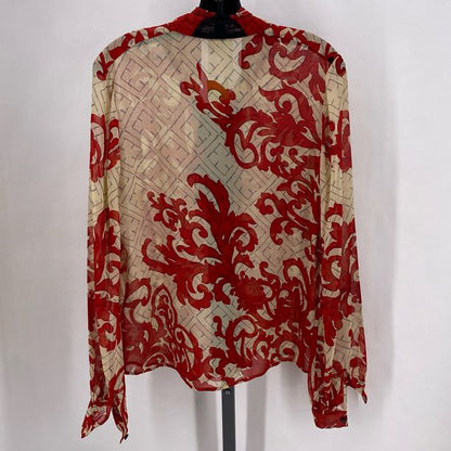 Size M YOANA BARASCHI fleur de lis Shirt