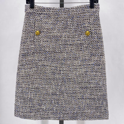 Size 4 J CREW Tweed Skirt