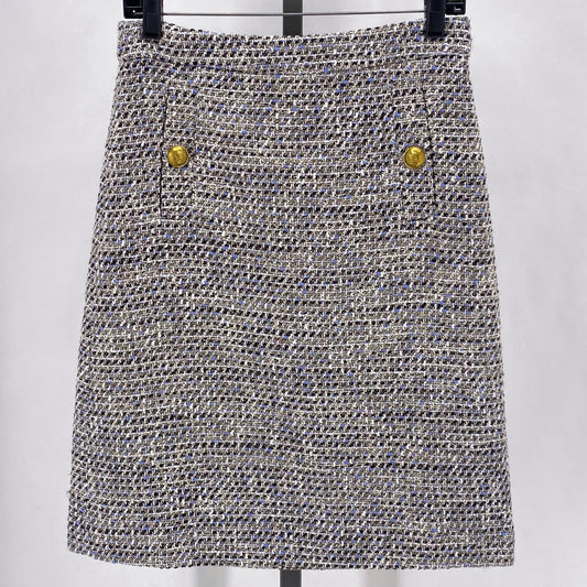 Size 4 J CREW Tweed Skirt