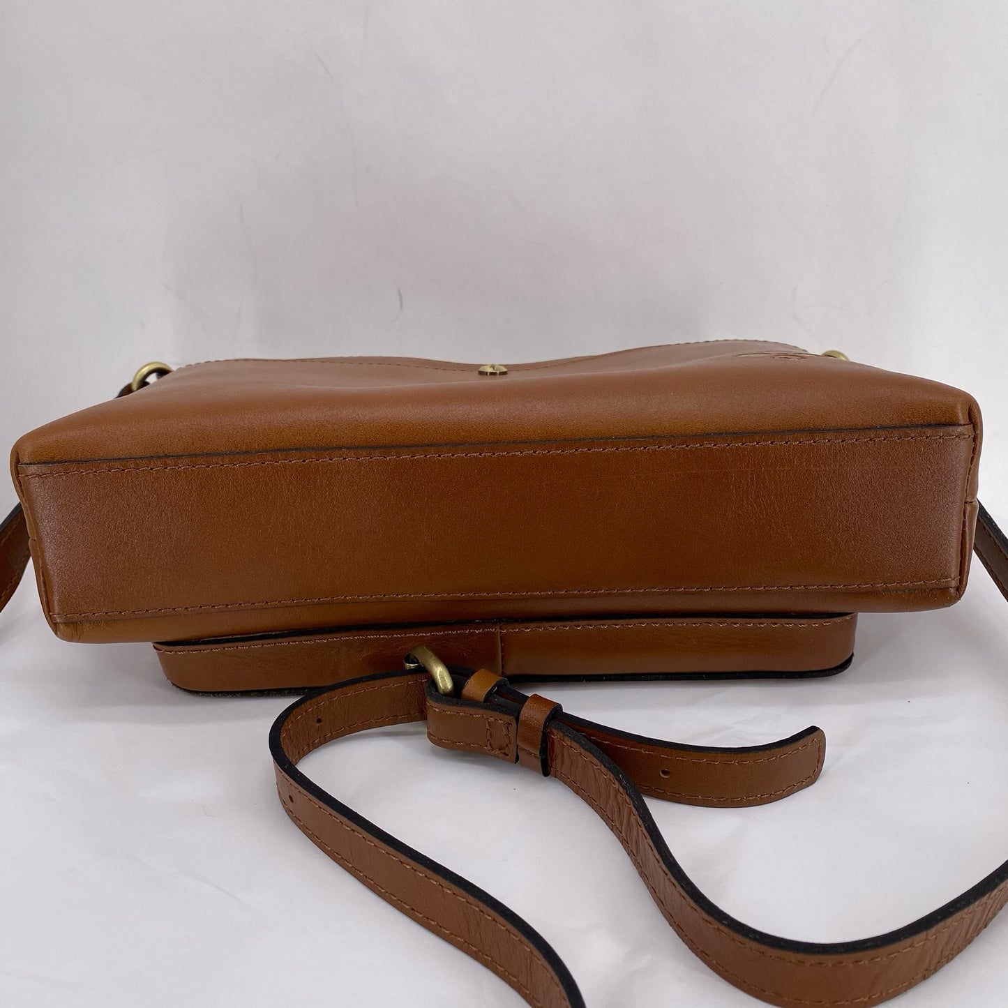 BROWN PATRICIA NASH Leather Cross-body