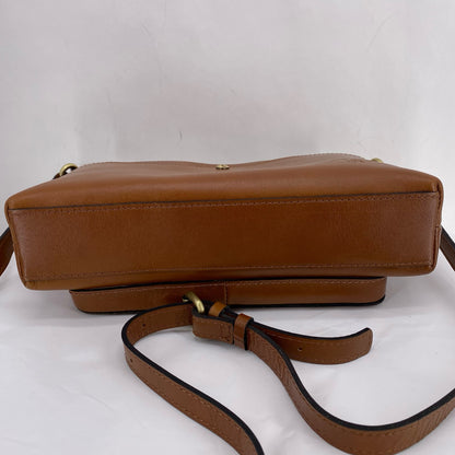 BROWN PATRICIA NASH Leather Cross-body