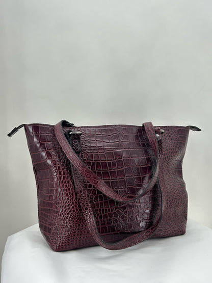 Purple PATRICIA NASH Leather Tote