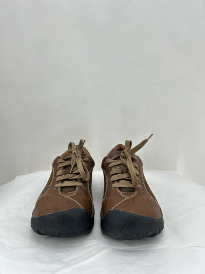 BROWN W Shoe Size 9.5 KEEN Sneakers