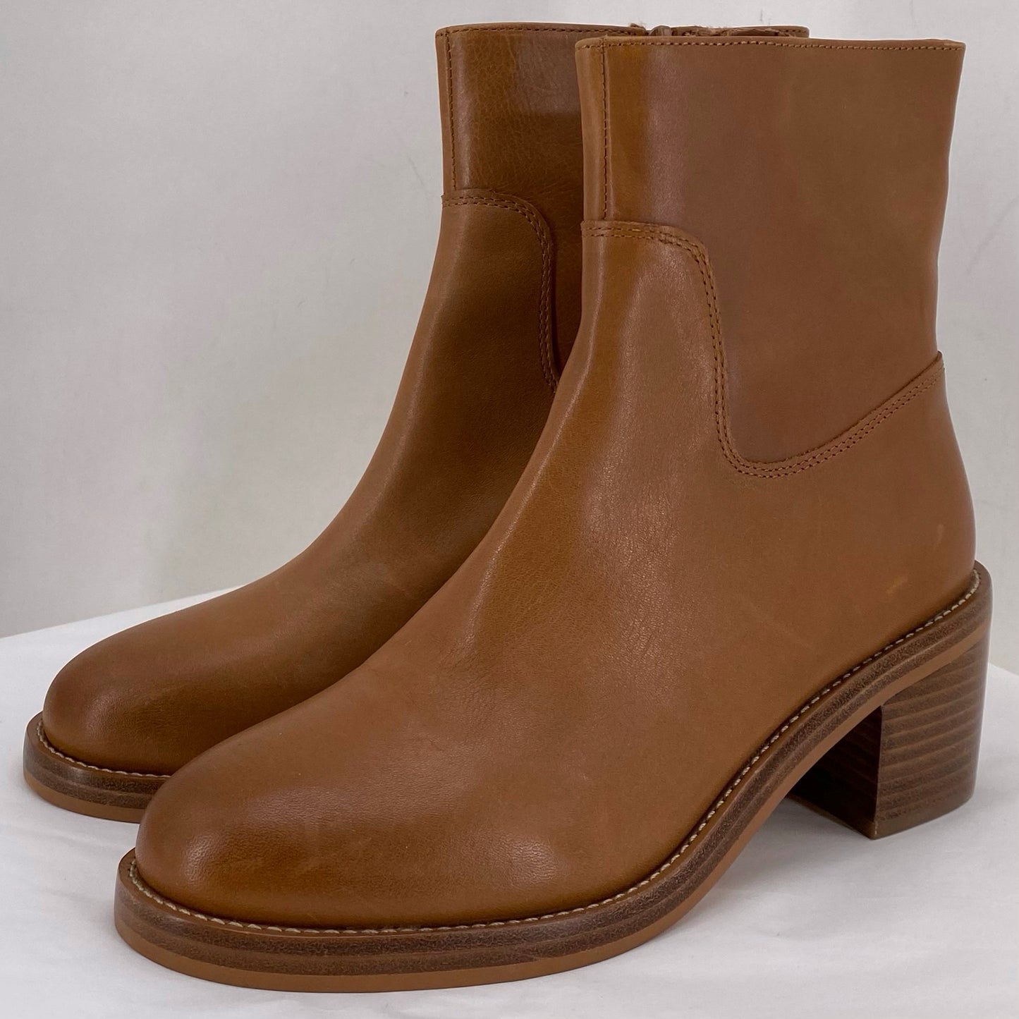 BROWN W Shoe Size 8 J CREW Boots