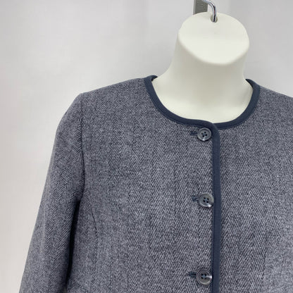 Size 14 J CREW Chevron Jacket