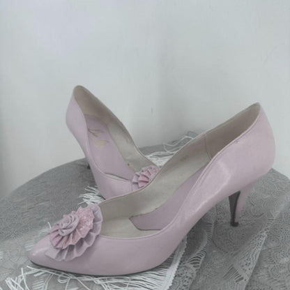 Pink W Shoe Size 8.5 BRIAN JEFFREY Heels