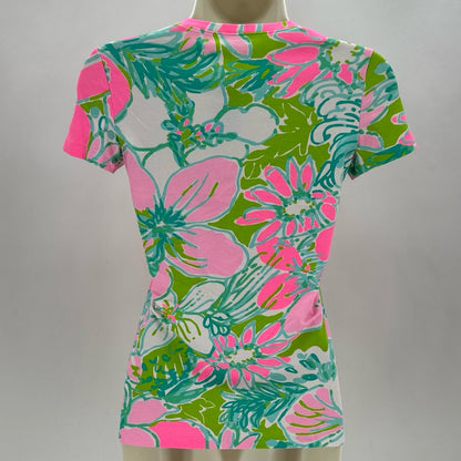 Size XXS LILLY PULITZER FLOWERS Shirt