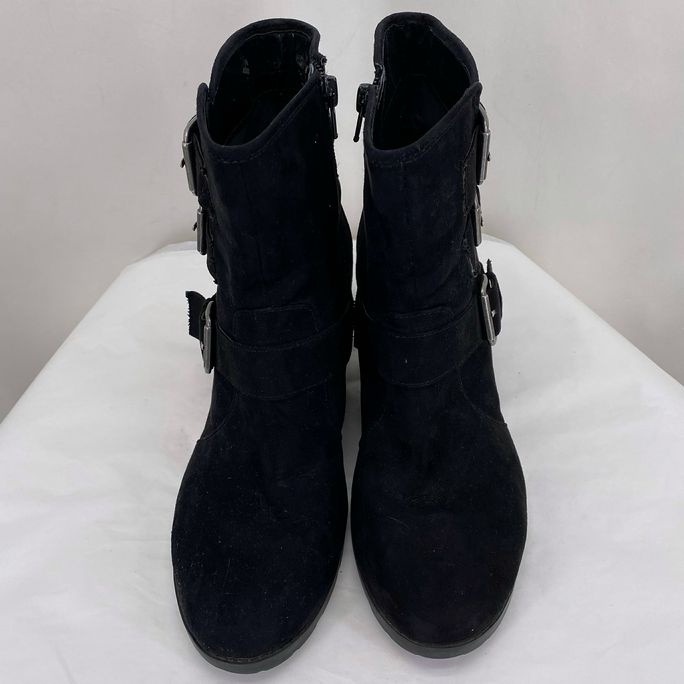 Black W Shoe Size 8 UNISA Boots