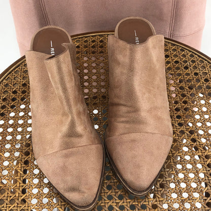 Tan W Shoe Size 6.5 REPORT shooties/booties