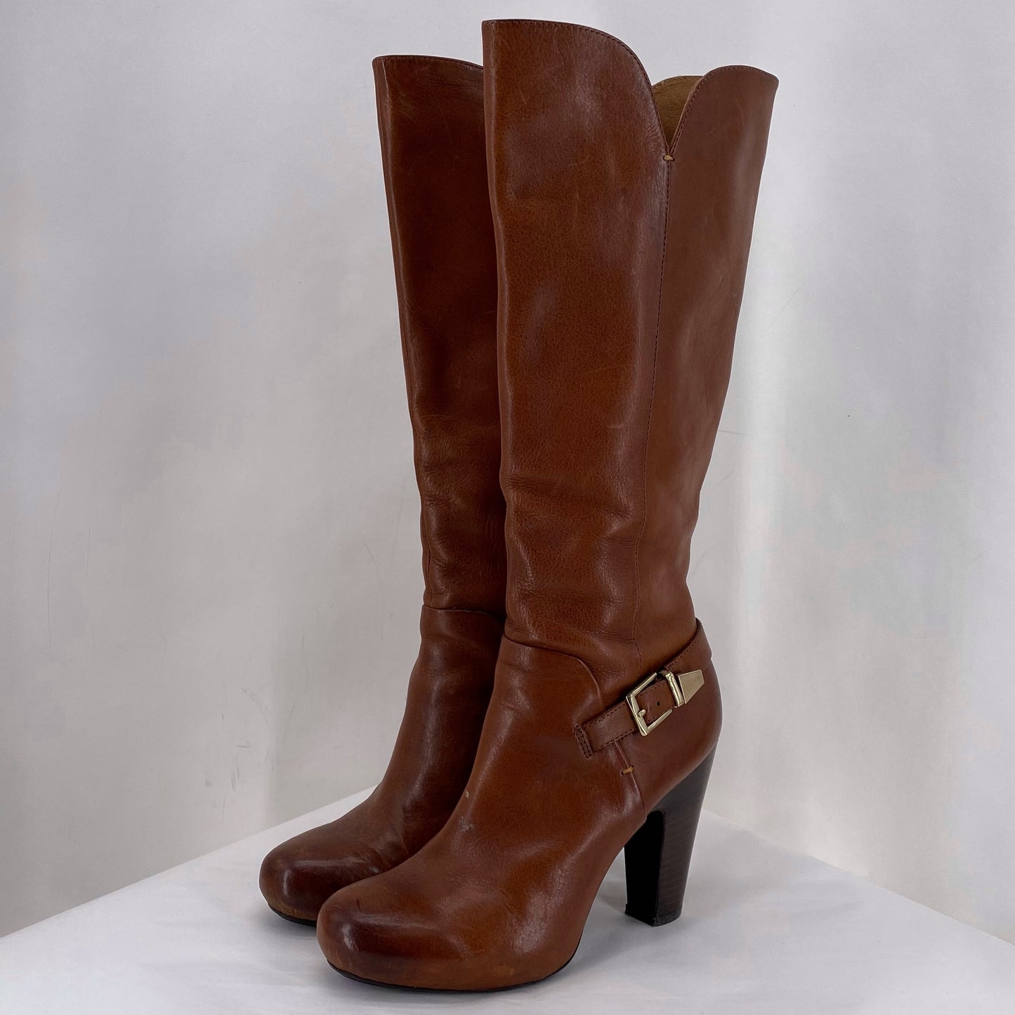 BROWN W Shoe Size 8 SOFFT Boots