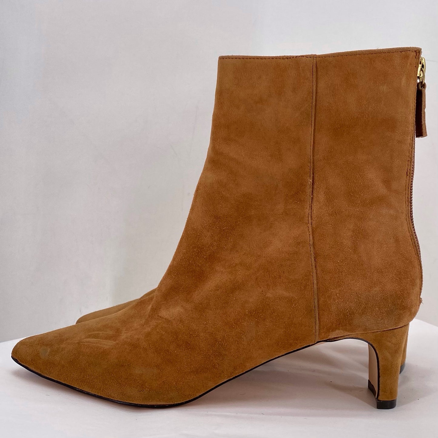 DARK TAN W Shoe Size 8 J CREW Boots