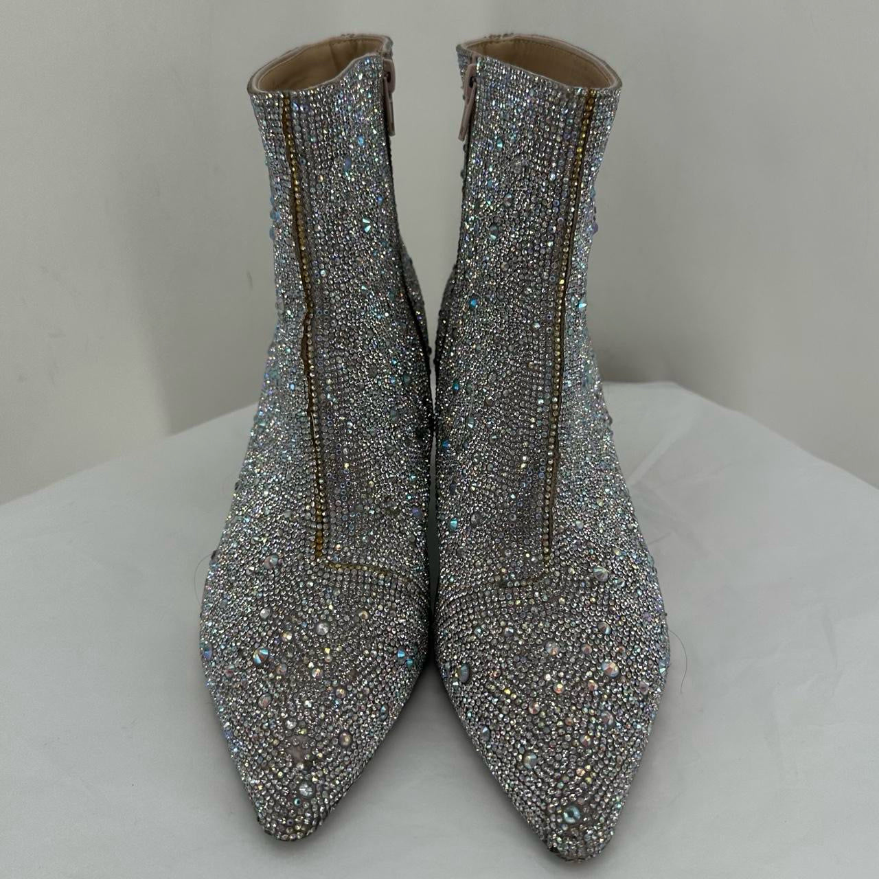 Silver W Shoe Size 9 Betsy Johnson Boots
