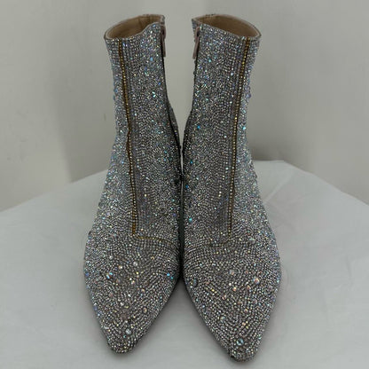 Silver W Shoe Size 9 Betsy Johnson Boots