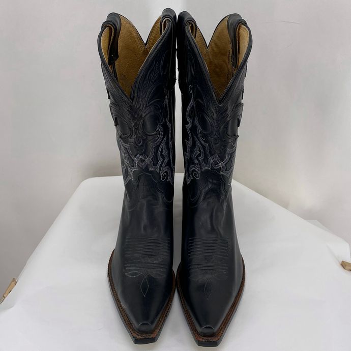 Black W Shoe Size 7 Tony Lama Boots