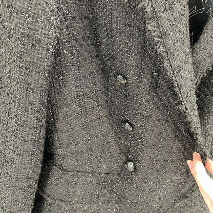 Size 10 WHITE HOUSE BLACK Tweed Blazer