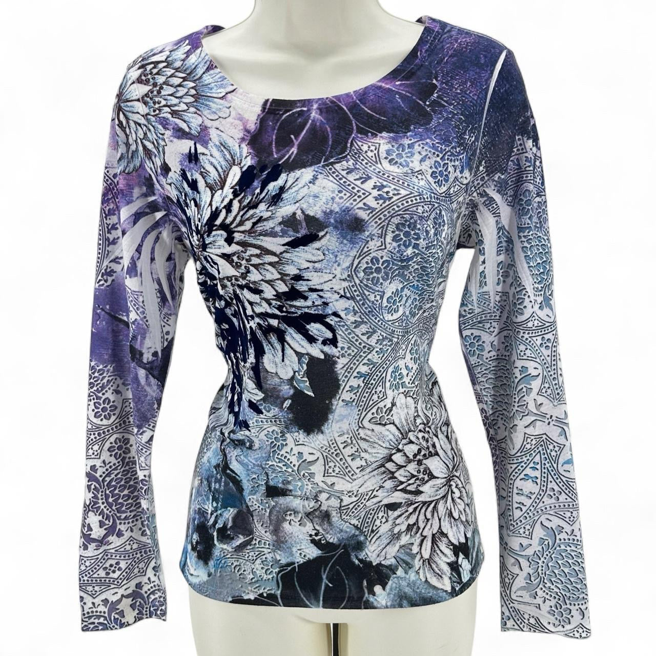 Size S COLDWATER CREEK Floral Shirt