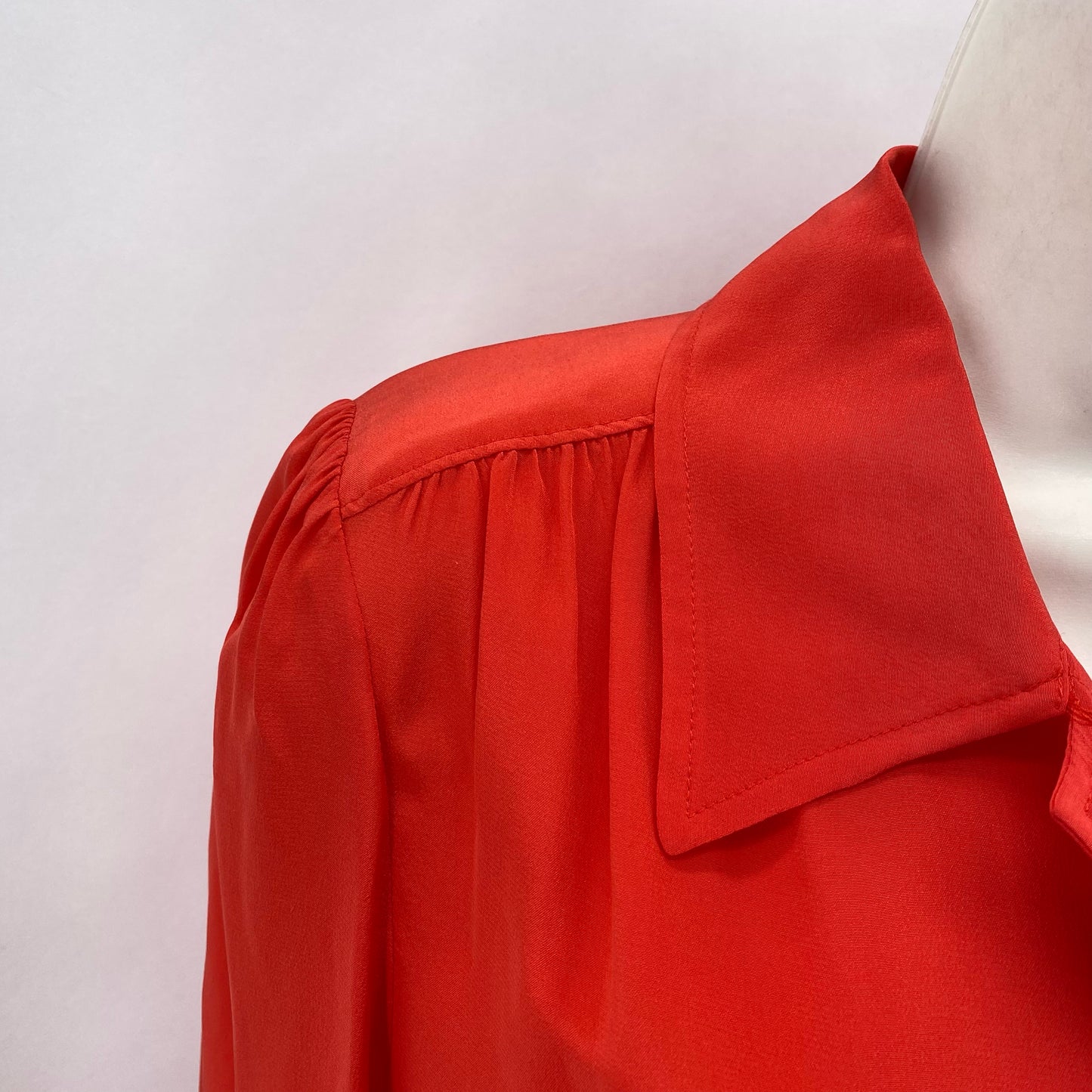 Size 8 J CREW Silk Shirt