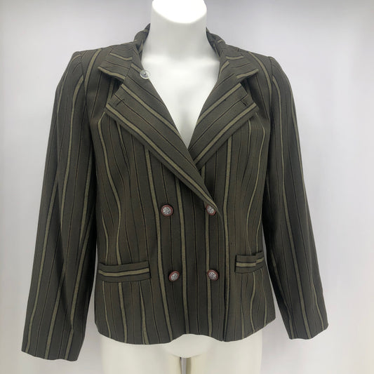 Size 10 DONCASTER Stripe Blazer