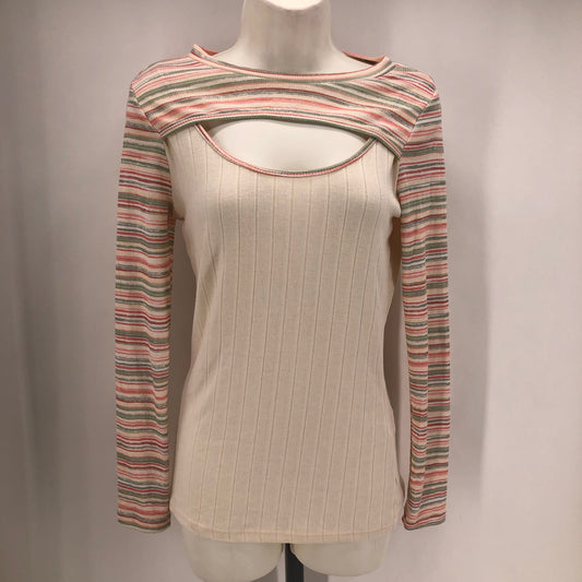 Size M SUGAR FIX Stripe Shirt