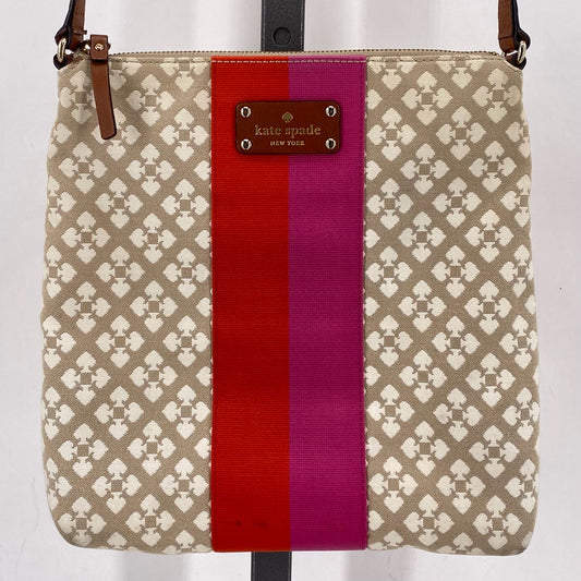 TAN/CREAM KATE SPADE Cross-body