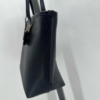 Black COACH Canvas Tote