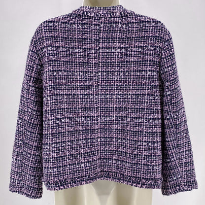 Size 12 ANN TAYLOR FACTORY Tweed Jacket