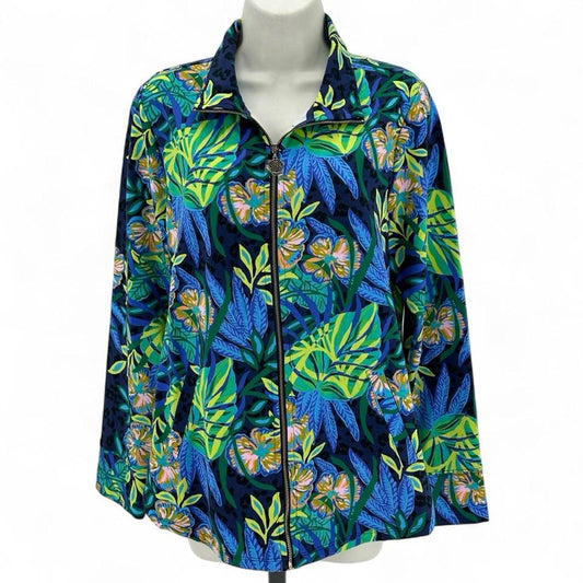 Size M LILLY PULITZER FLOWERS Jacket