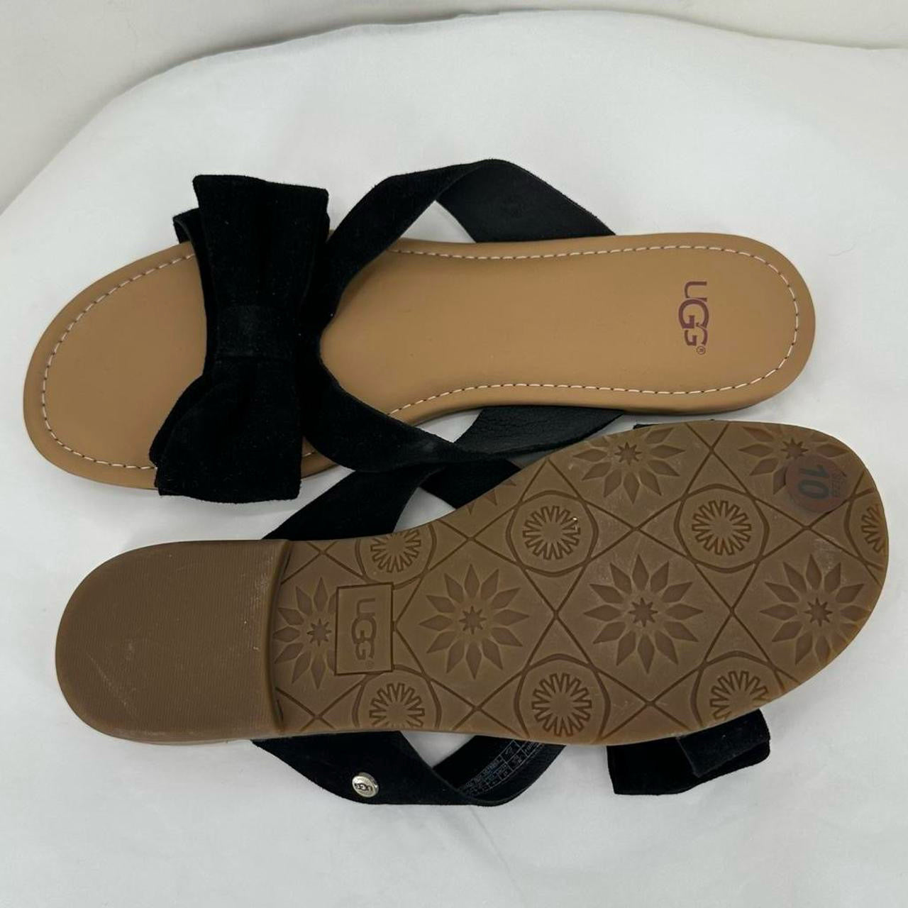 Black W Shoe Size 9 UGG Sandals
