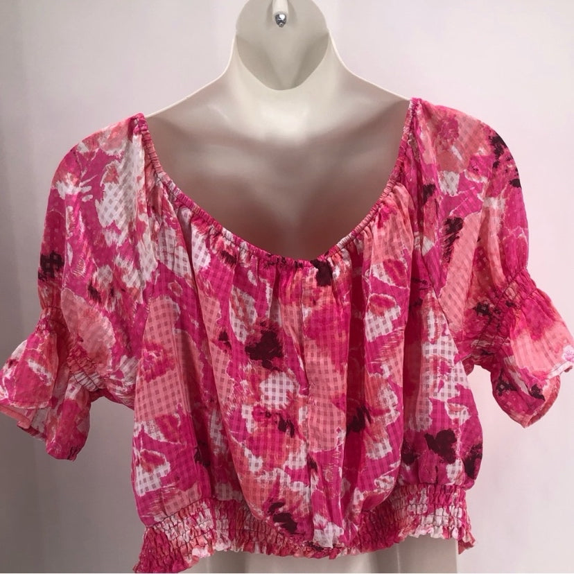 Size 26/28 LANE BRYANT FLOWERS Shirt