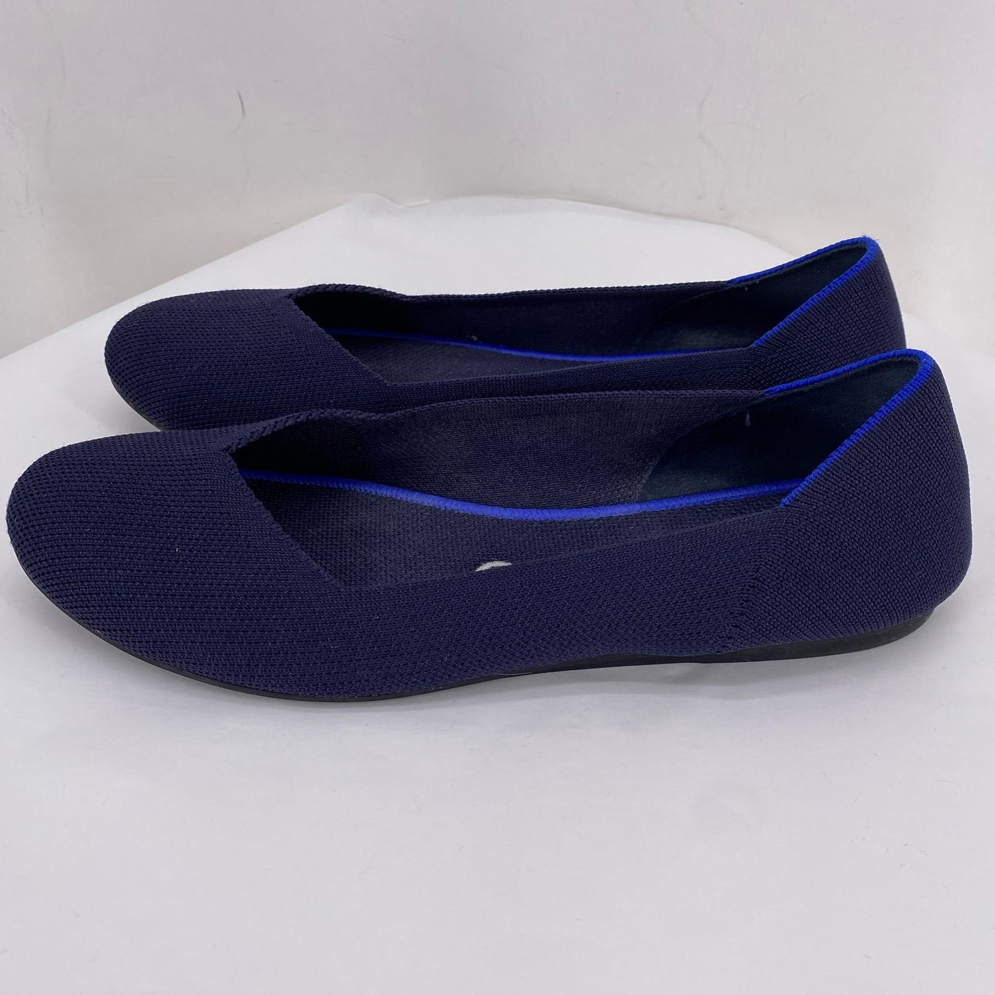 Navy W Shoe Size 8.5 ROTHY'S Flats