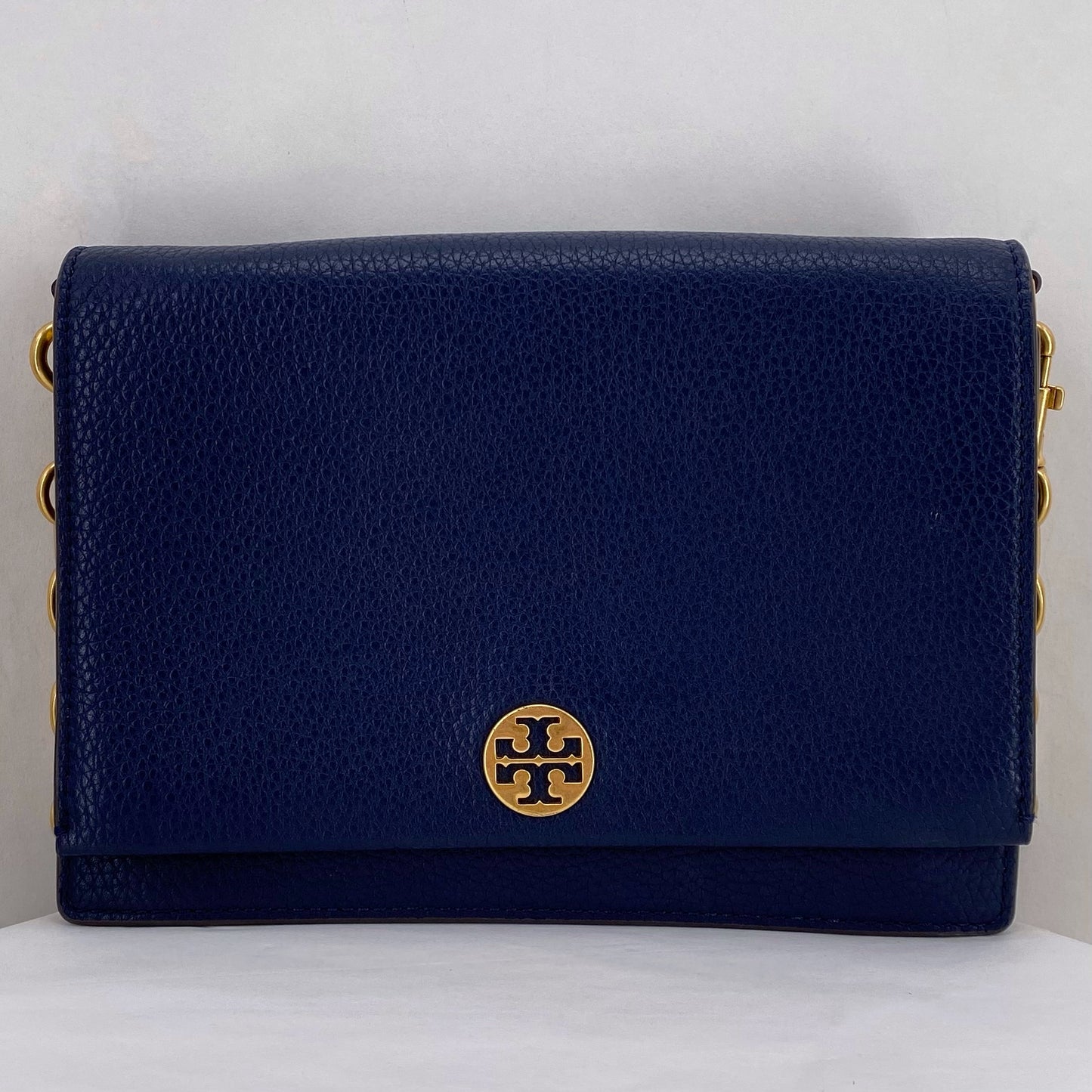 Navy TORY BURCH Leather Cross-body
