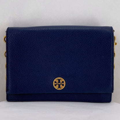Navy TORY BURCH Leather Cross-body