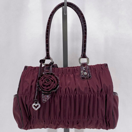 maroon BRIGHTON Shoulder Bag