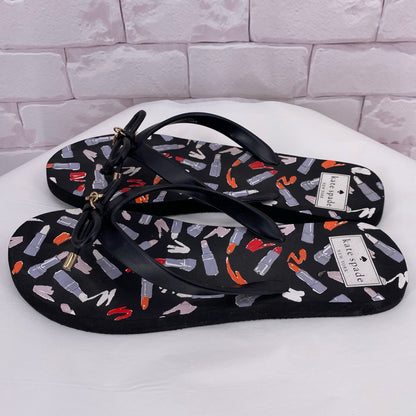 Black W Shoe Size 7/8 KATE SPADE Sandals