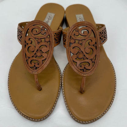 BROWN W Shoe Size 7 BRIGHTON Sandals