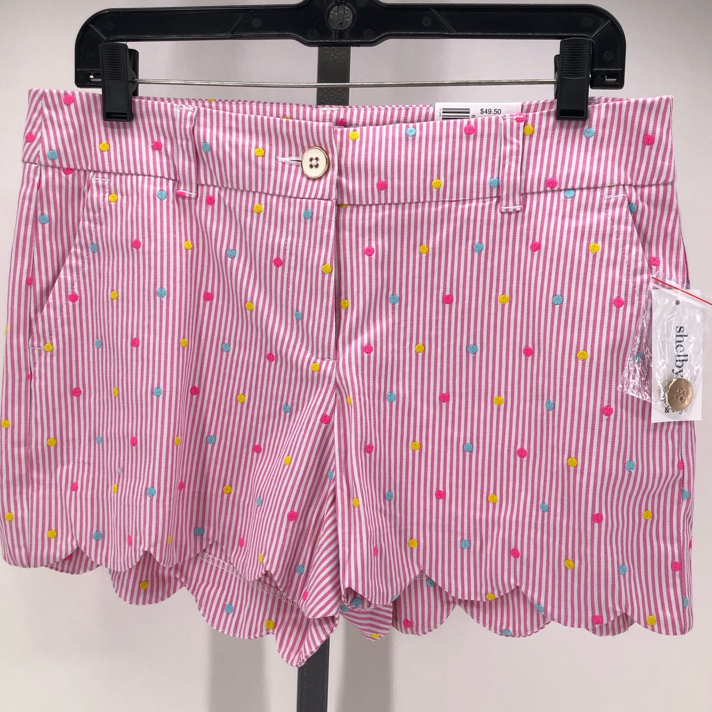 Size 4 CROWN & IVY STRIPES/POLKA DOTS Shorts