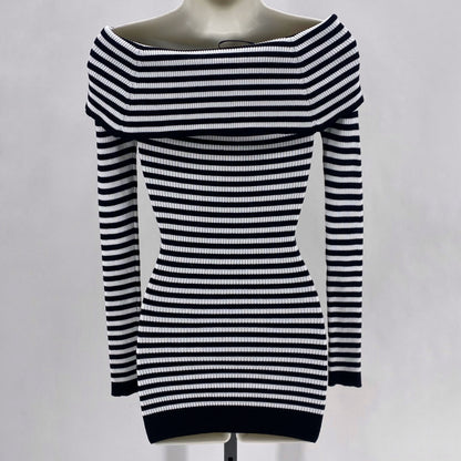 Size XS CANDIE'S Stripe Dress