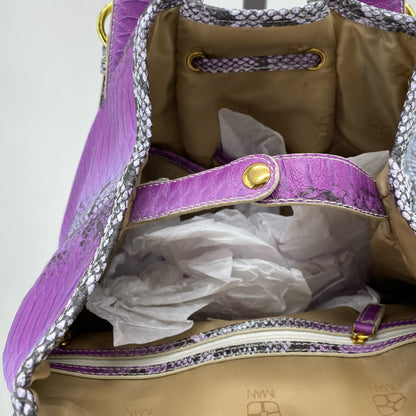 Purple IMAN Shoulder Bag
