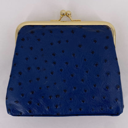 Blue DOONEY & BOURKE Leather Ostrich Wallet