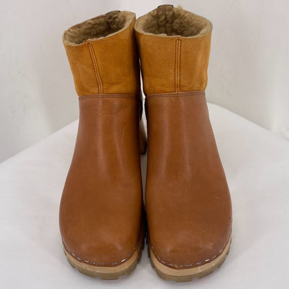BROWN W Shoe Size 37 Boots