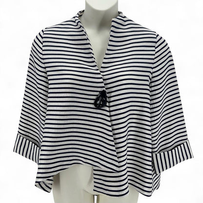 Size L ic by connie j Stripe Jacket