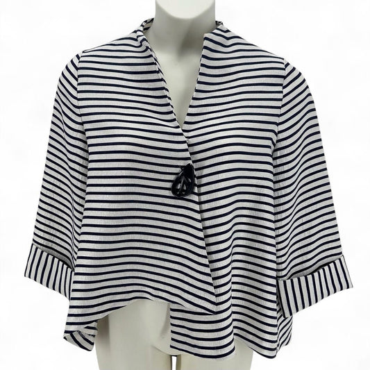 Size L ic by connie j Stripe Jacket