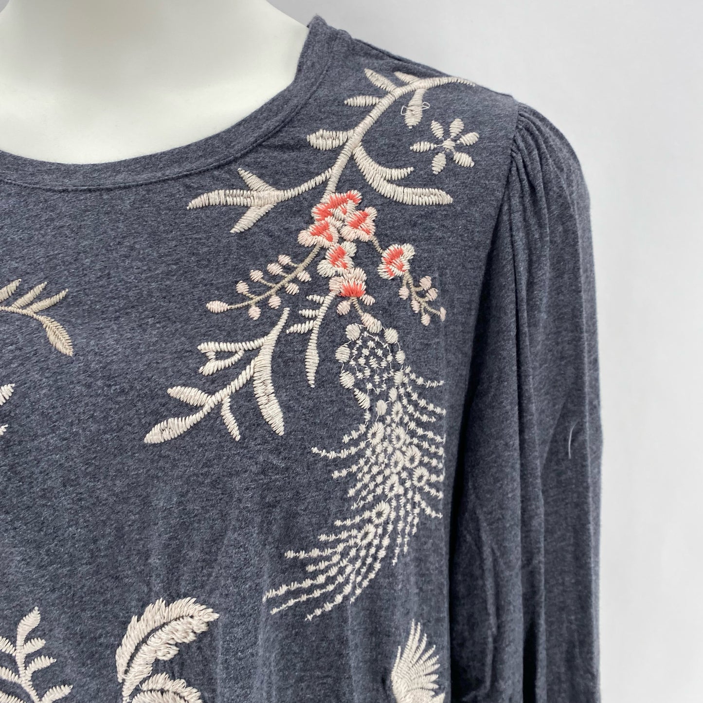Size 2X JOHNNY WAS FLOWERS Shirt